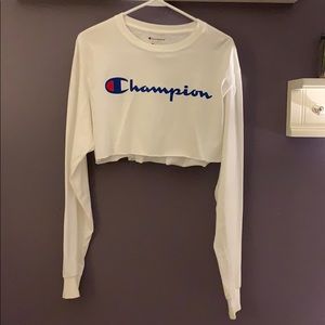 Champion cropped long sleeve